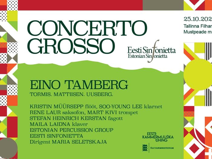 Eino Tambergi „Concerto grosso III“ Eino Tambergi „Concerto grosso III“