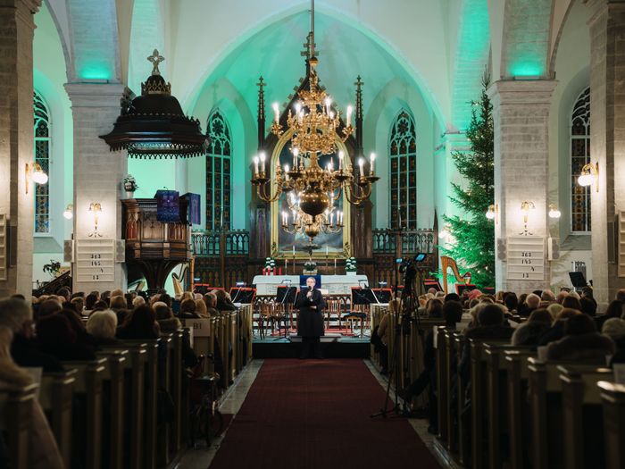 Estonian National Opera Christmas concert at St. John's Church in Tallinn Estonian National Opera Christmas concert at St. John's Church in Tallinn