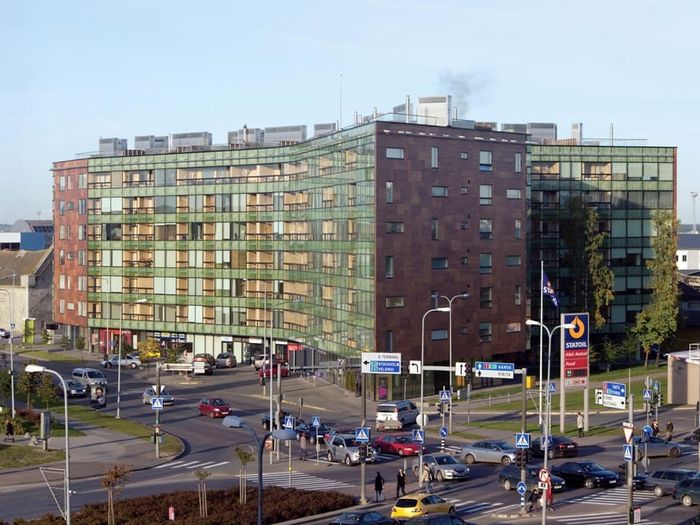 Modern Apartment Buildings in Tallinn
