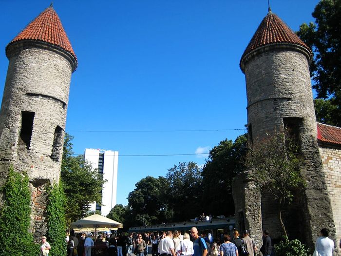 Viru gate in summer