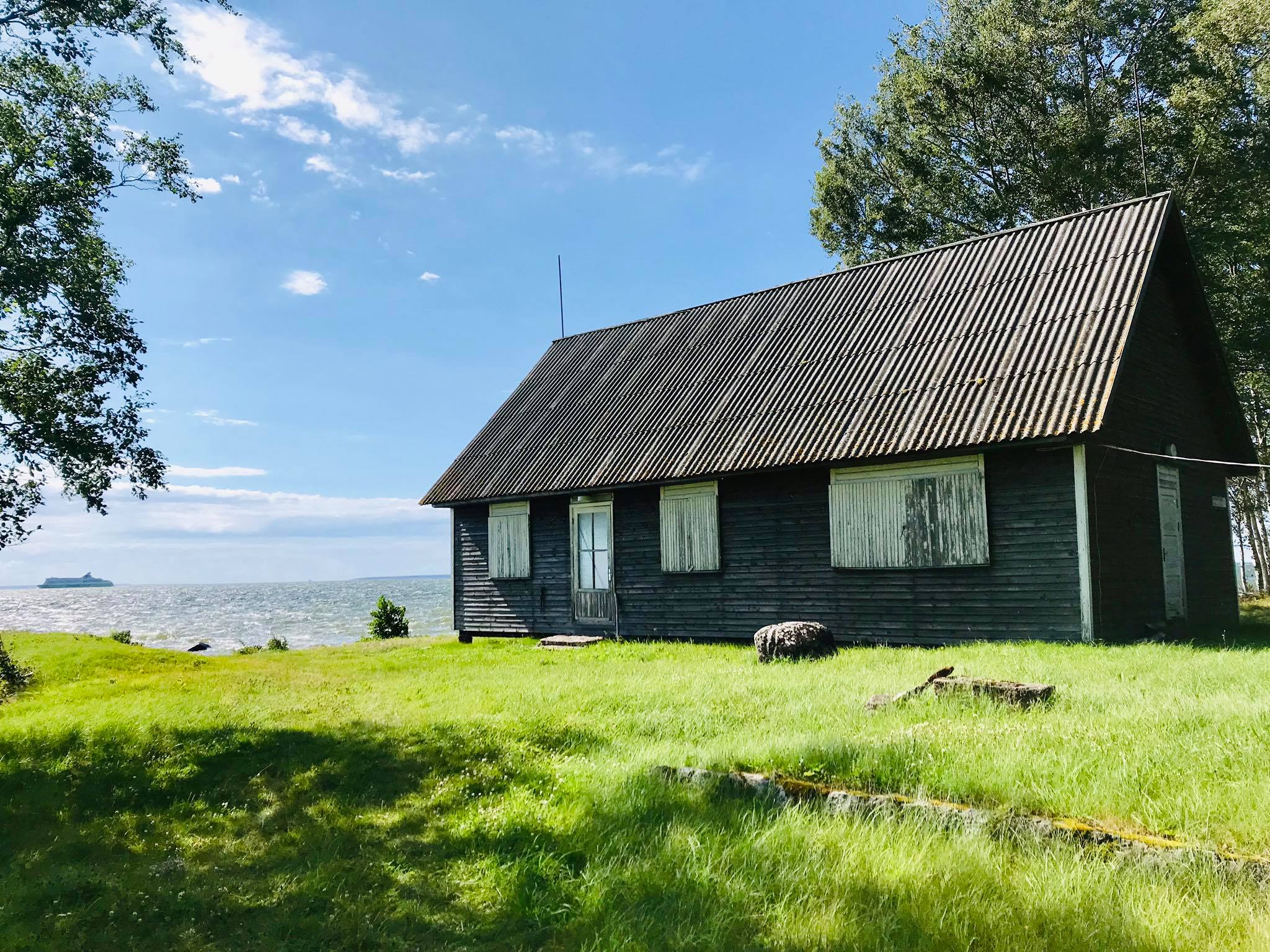 Дом на острове Аэгна, недалеко от Таллинна, Эстония