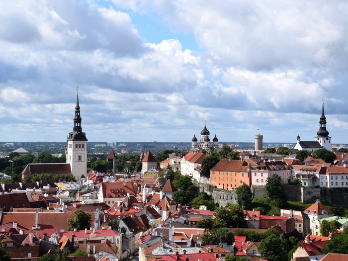 View of the Old Town from St Olaf's Church Photo by: Kadi-Liis Koppel