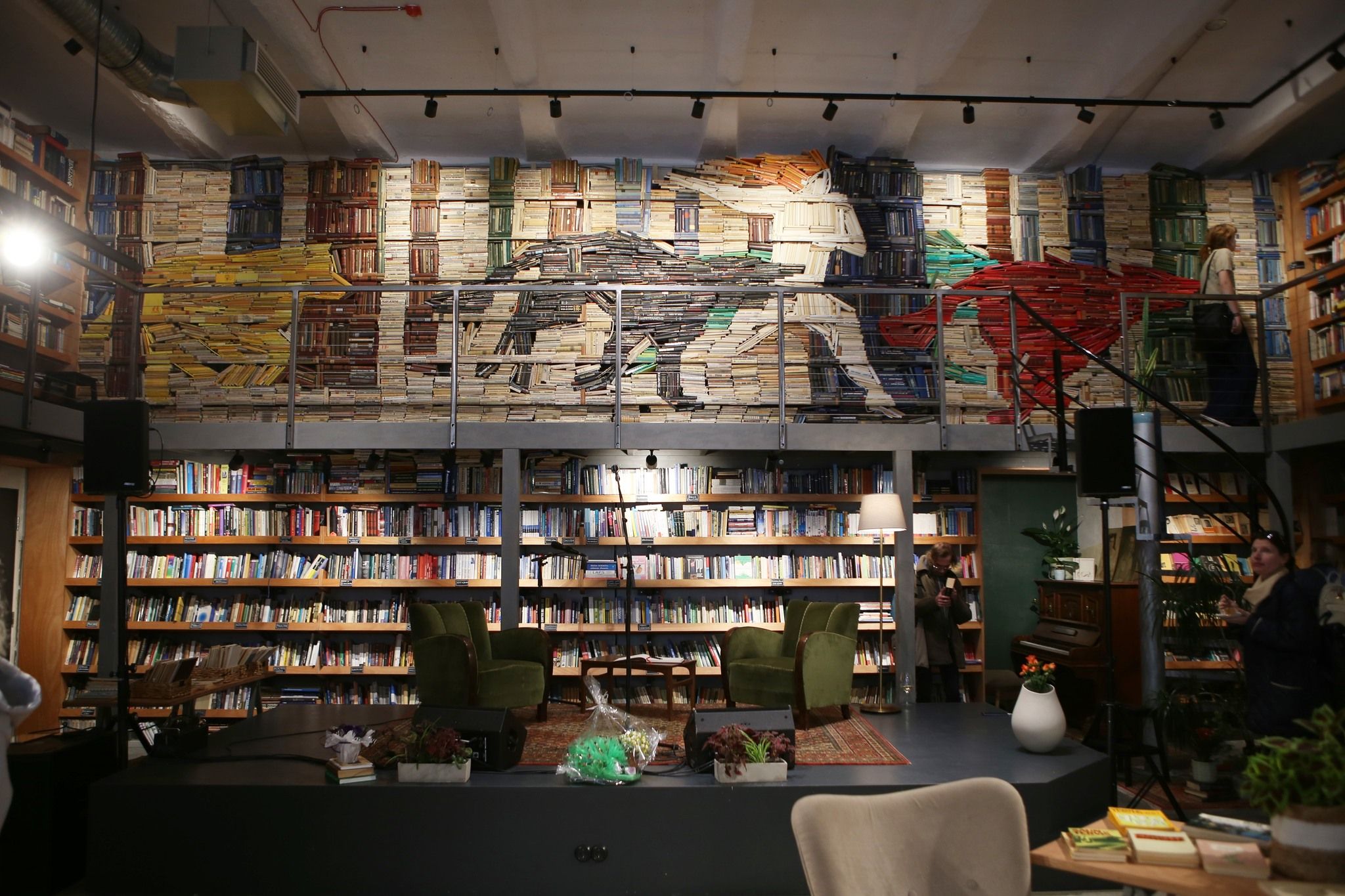 Bookstore in Põhjala Factory