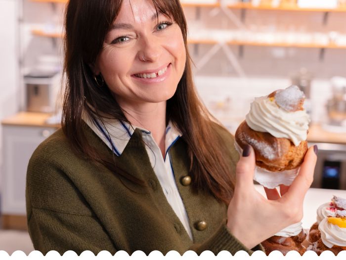 Polina believes sweet treats should feel light