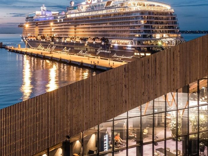 Rooftop Promenade of the Cruise Ship Terminal