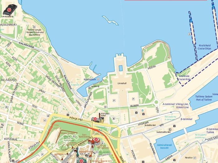 Kartta - Visit Tallinn
