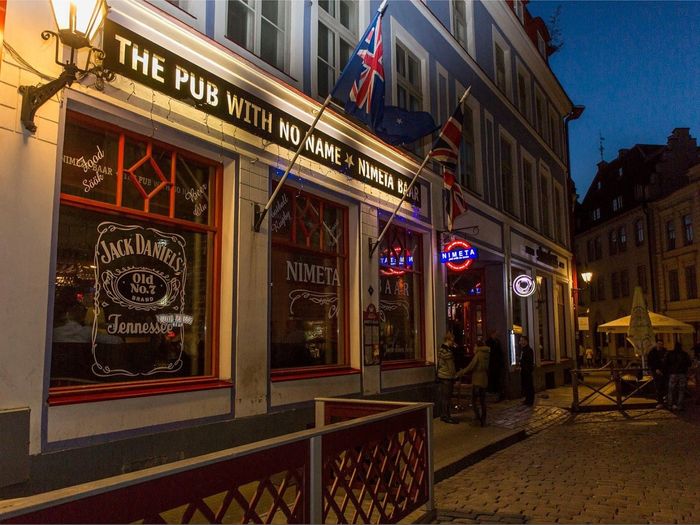 Nimeta bar in Tallinn,Estonia