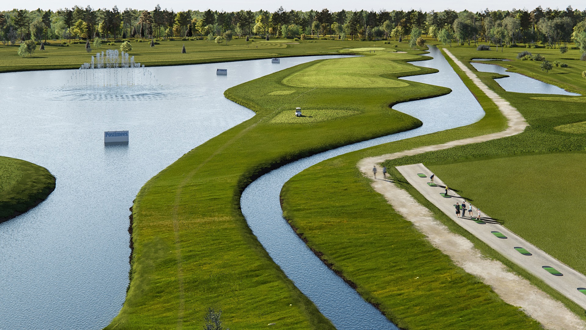 View of golf course at Rae Golf 