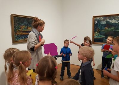 Family mornings at Kumu Art Museum