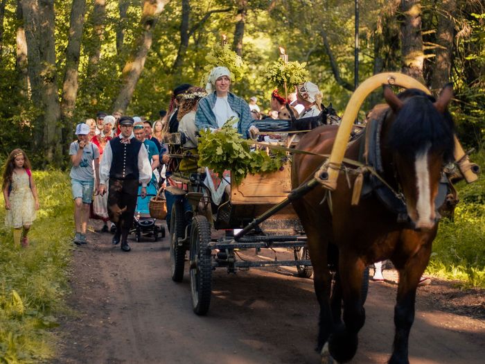 Juhannus Viron ulkoilmamuseossa