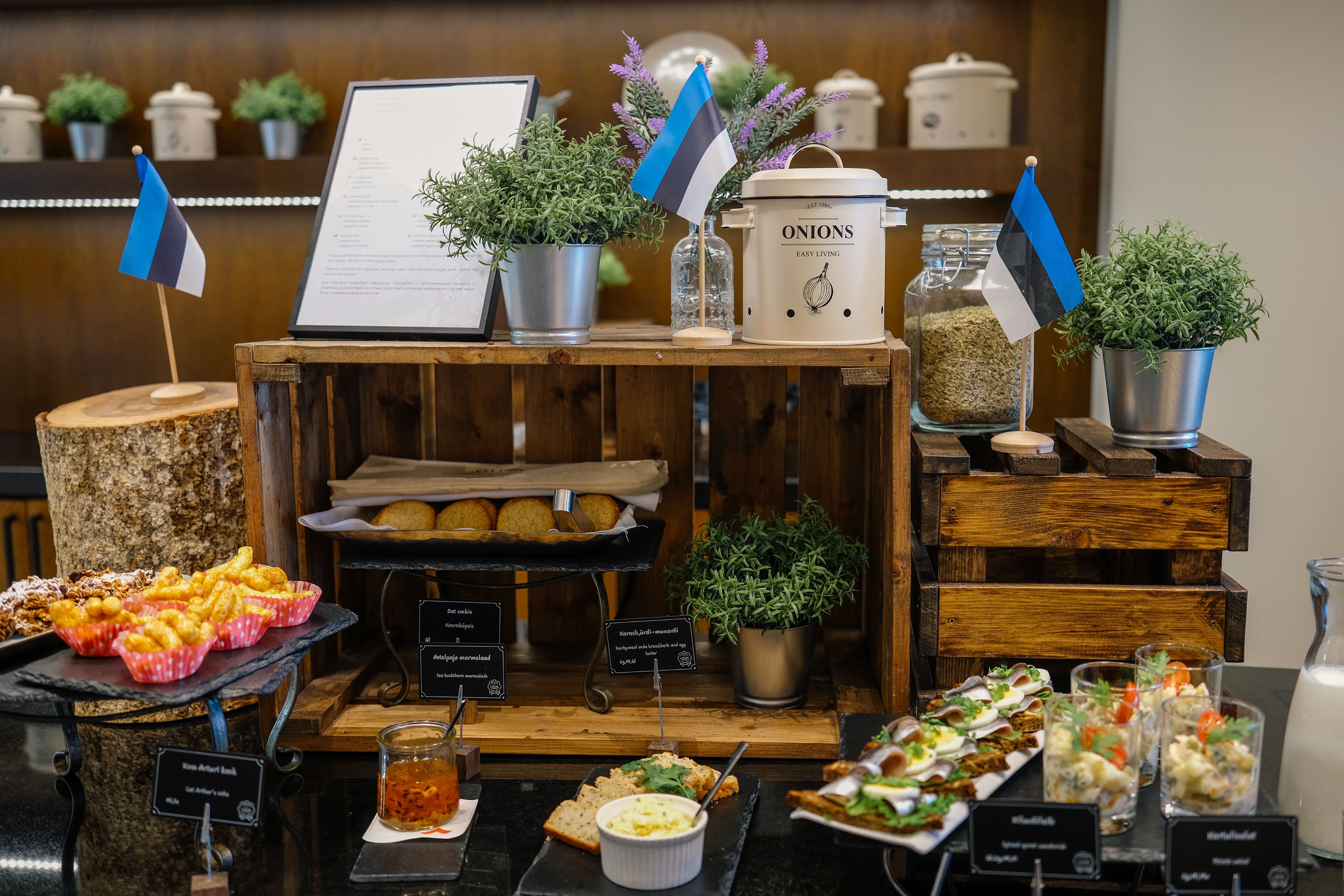 Swissôtel Tallinna hommikusöök