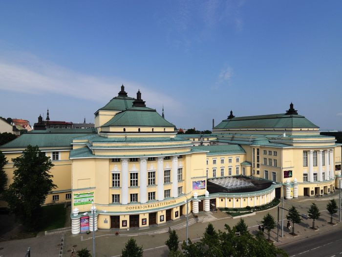 Estonian National Opera House in Tallinn, Estonia