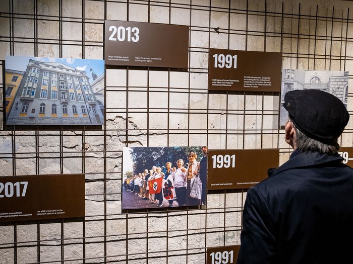 KGB vangikongide püsinäituse vaade